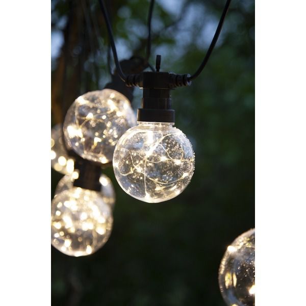 Lichterkette Big Circus Netzbetrieben - IP44, Warmweiss, 10 LED's, 450cm
