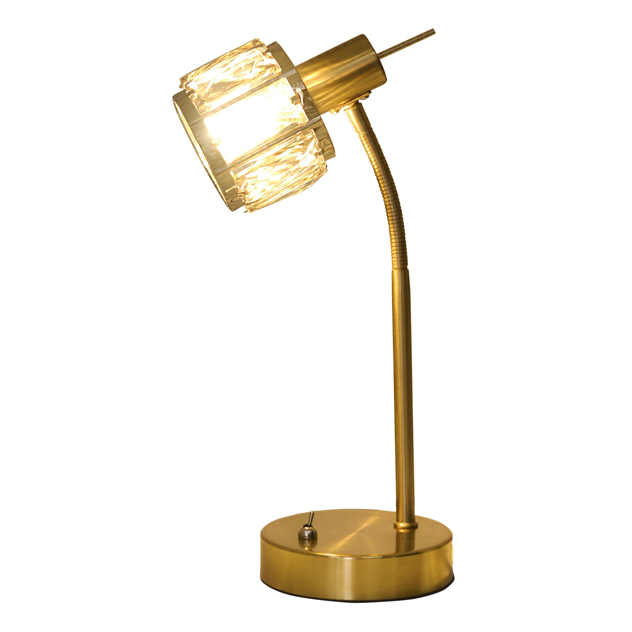 LED Tischleuchte Josefa h: 34,5cm - E14, 4W, IP20
