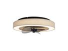 LED-CCT Deckenleuchte  VALENTO  inkl. Ventilator : 51cm beige - IP20, LED-Modul, Beige
