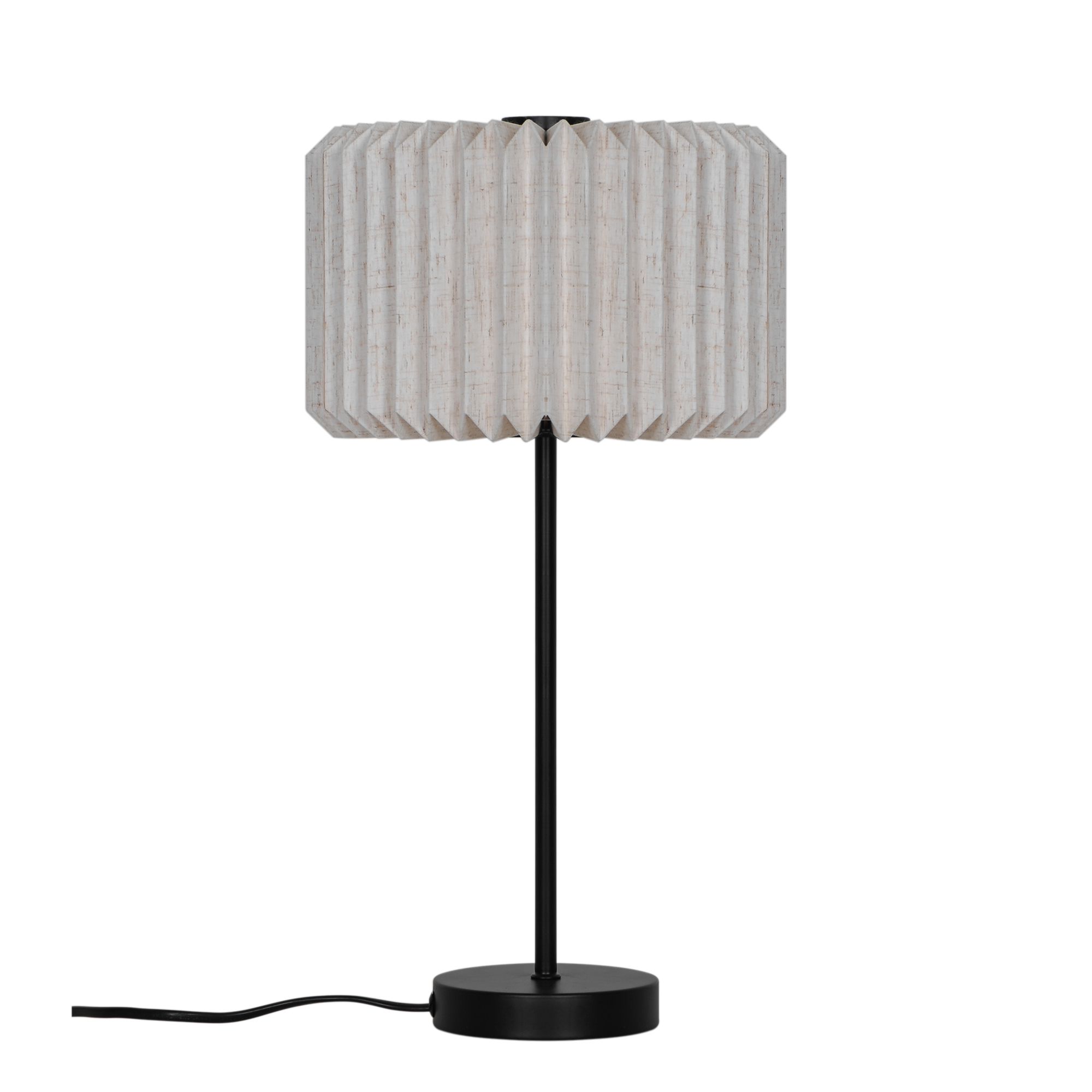 Tischlampe Vivienne Schwarz - E27, IP20, 230V