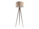 Stehleuchte  SELMAR  H: 150cm beige - IP20, E27, Beige