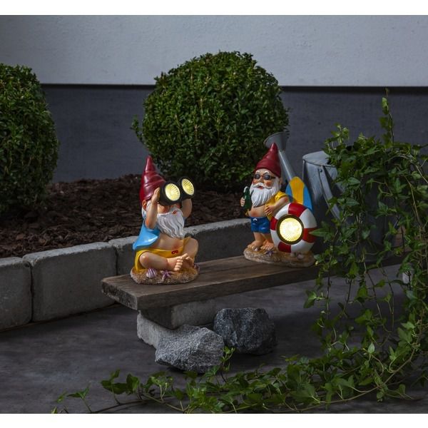 Solar Decoration Gnomy - Multi, Lichtfarbe Warmweiss
