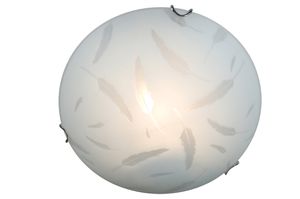 Glas-Deckenleuchte Mezzo - E27, 40W, IP20