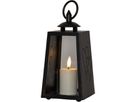 Laterne Flamme - Indoor, 52 cm Höhe,Timerfunktion