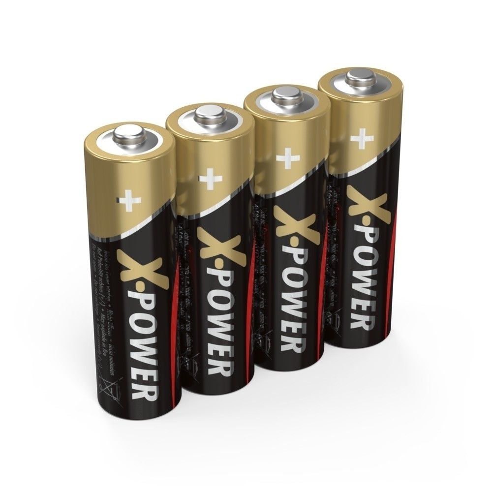 X-Power Alkaline Batterie AA / LR6 4 Stück - X-Power Alkaline Batterie AA / LR6 4 Stück