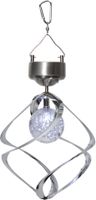 Solar Wind-Spiel Chime Roma - Rostfreier Stahl, Lichtfarbe Weiss