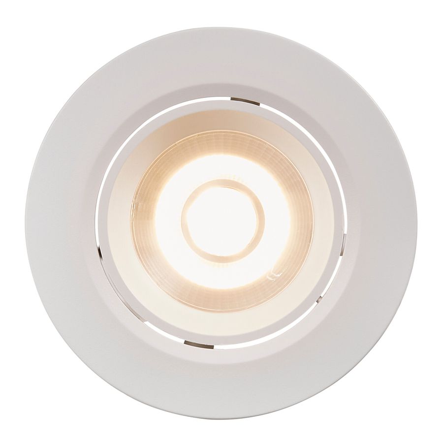 Einbauspot Roar , Dim. , IP23 - 6W LED, 3000K, IP23, 230V