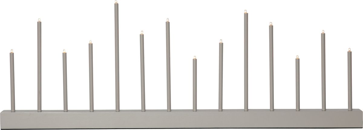 Kerzenleuchter Buzz - IP20, Beige, Kaltweiss