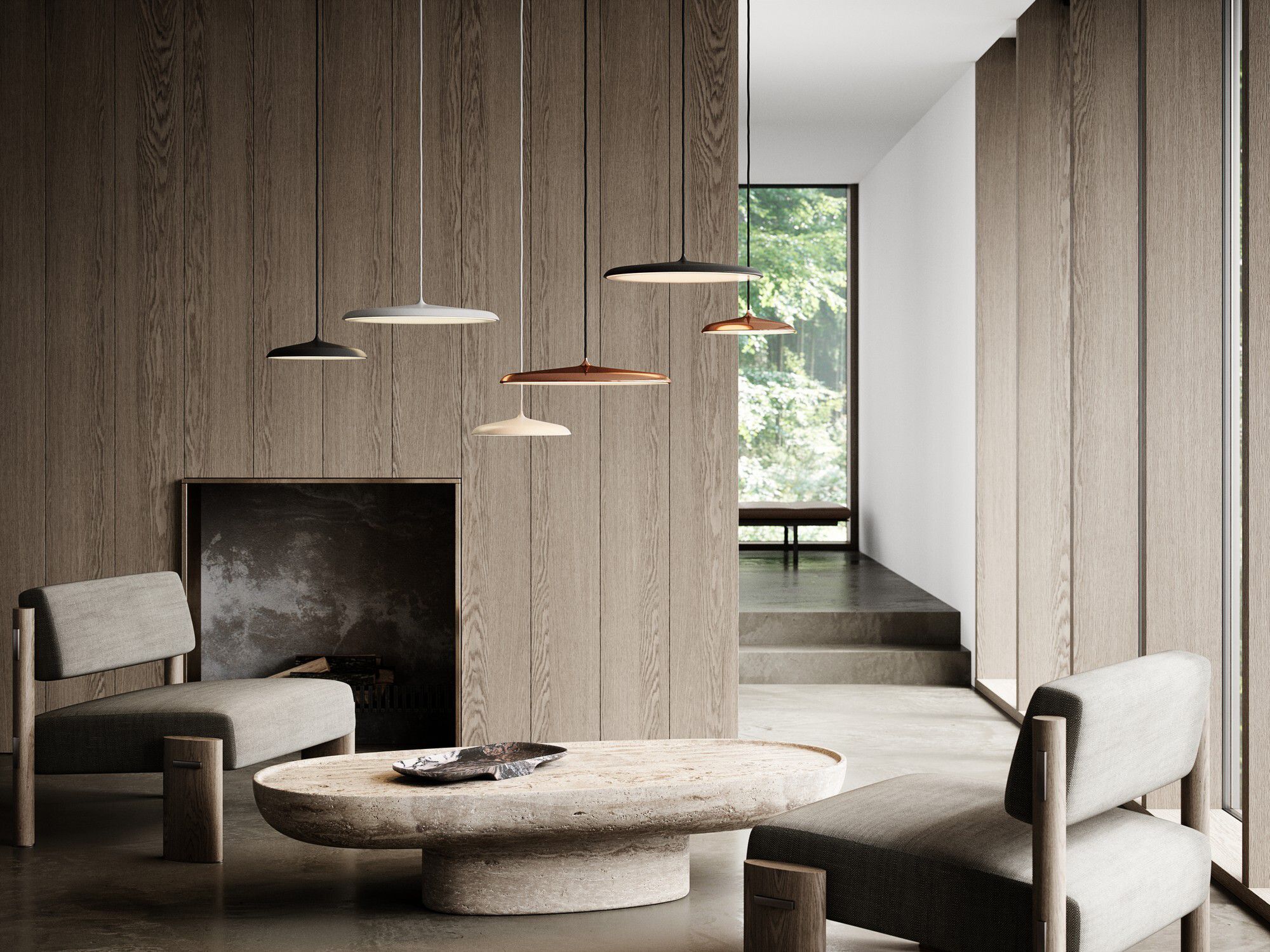 Artist 25 - 14W, 1000lm, 2700K, IP20, kupfer, dimmbar