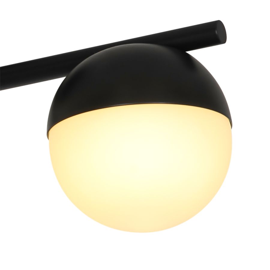 Deckenleuchte Contina Schwarz - 3x5W, G9, IP20