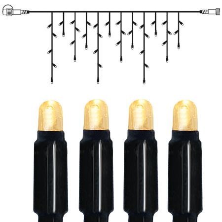 System 24 Extra, Icicle, 150x70cm - Schwarz, Warmweiss