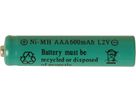 Wiederaufladbare AAA - 1,2V 600mAh Ni-MH