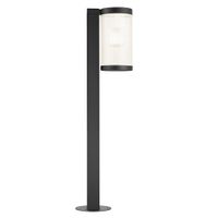 Wegleuchte COUPAR - 1xE27 (exklusiv), max.25W, IP54, schwarz, dimmbar (optional Leuchtmittel), D=145mm, H=800mm