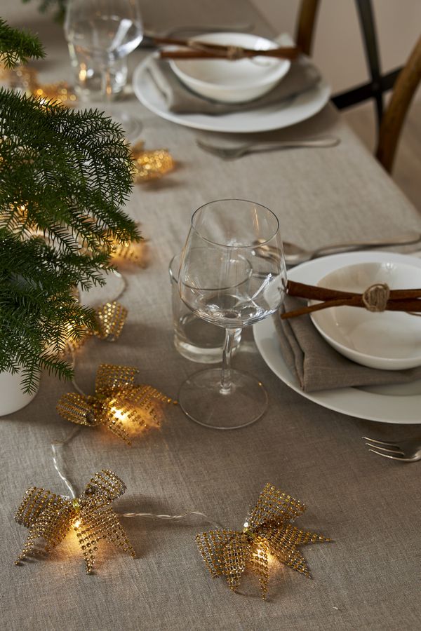 Lichterkette Bowie - IP20, Warmweiss, 10 LED'S