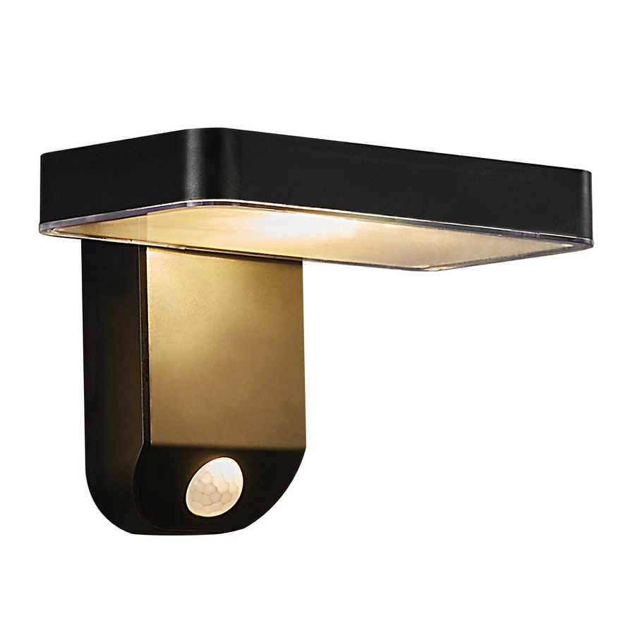 Rica Square, Wandleuchte, Schwarz - LED Modul, 5W ,IP44