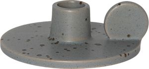 Kerzenhalter Plate - Indoor, Grau, 4.00cm Höhe