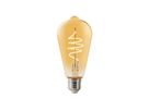 LED-Leuchtmittel Smart , Deco- E27, ST64 , Amber - 4.7W ,2200K, IP20