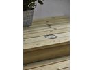 Solar Scheinwerfer Decklight - Silber, Lichtfarbe Warmweiss