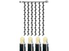 System LED Extra, Vorhang, 100x200cm - Schwarz, Warmweiss