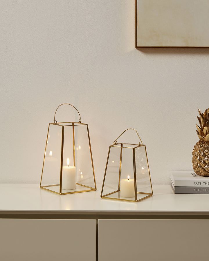 KERZENHALTER 125X125X160 AMBATOBE - KERZENHALTER 125X125X160 AMBATOBE