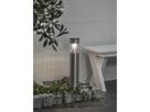Solar Pollerleucht Marbella - Stainless Steel, Lichtfarbe Warmweiss
