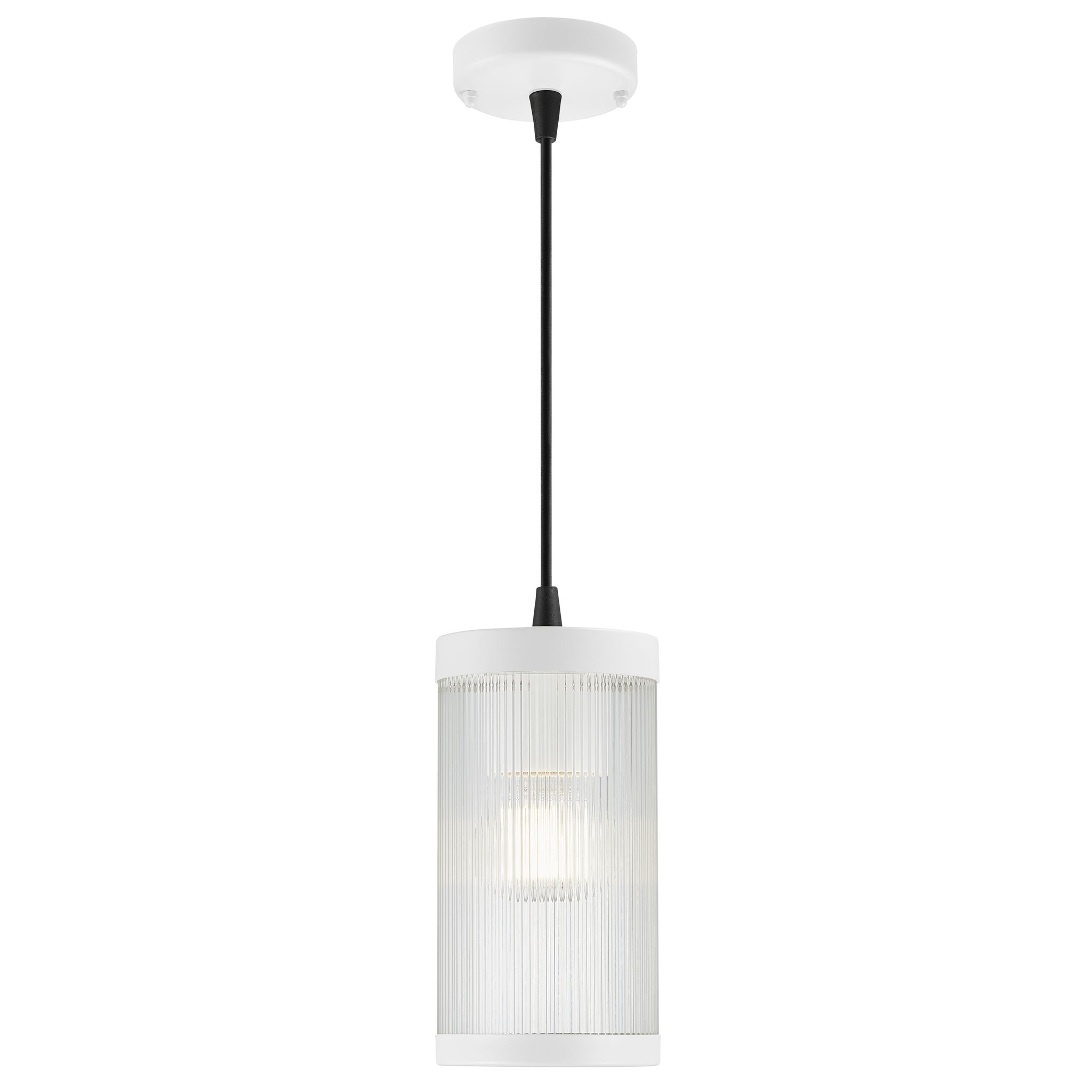 Coupar, Pendelleuchte, Weiss - E27, IP54, max.25W