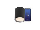 Landon Long Smart,  Deckenleuchte,Schwarz - 7W ,2700-6500K, IP44