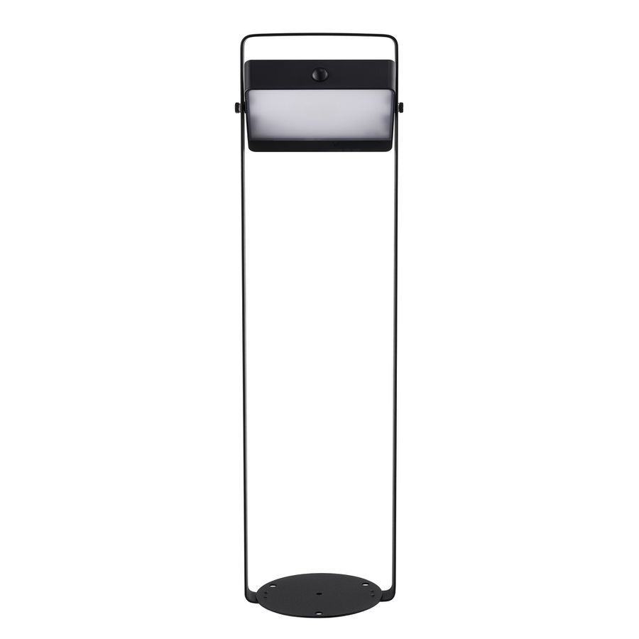 Solar-Pollerleuchte Saulio  Schwarz - LED Modul, 4.5W, IP44
