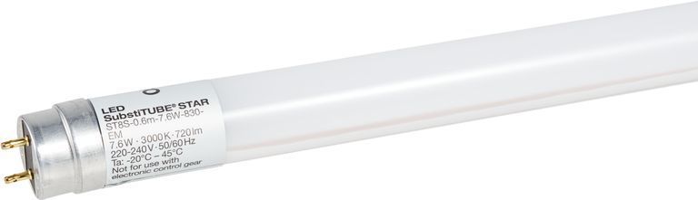 T8 LED SubstiTUBE STAR 6.6 W/3000 K 600 mm - G13, 720lm, 3000K, 6.6W, 230V