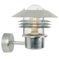 Vejers, Wandleuchte, Verzinkt - E27, max. 60W, IP54