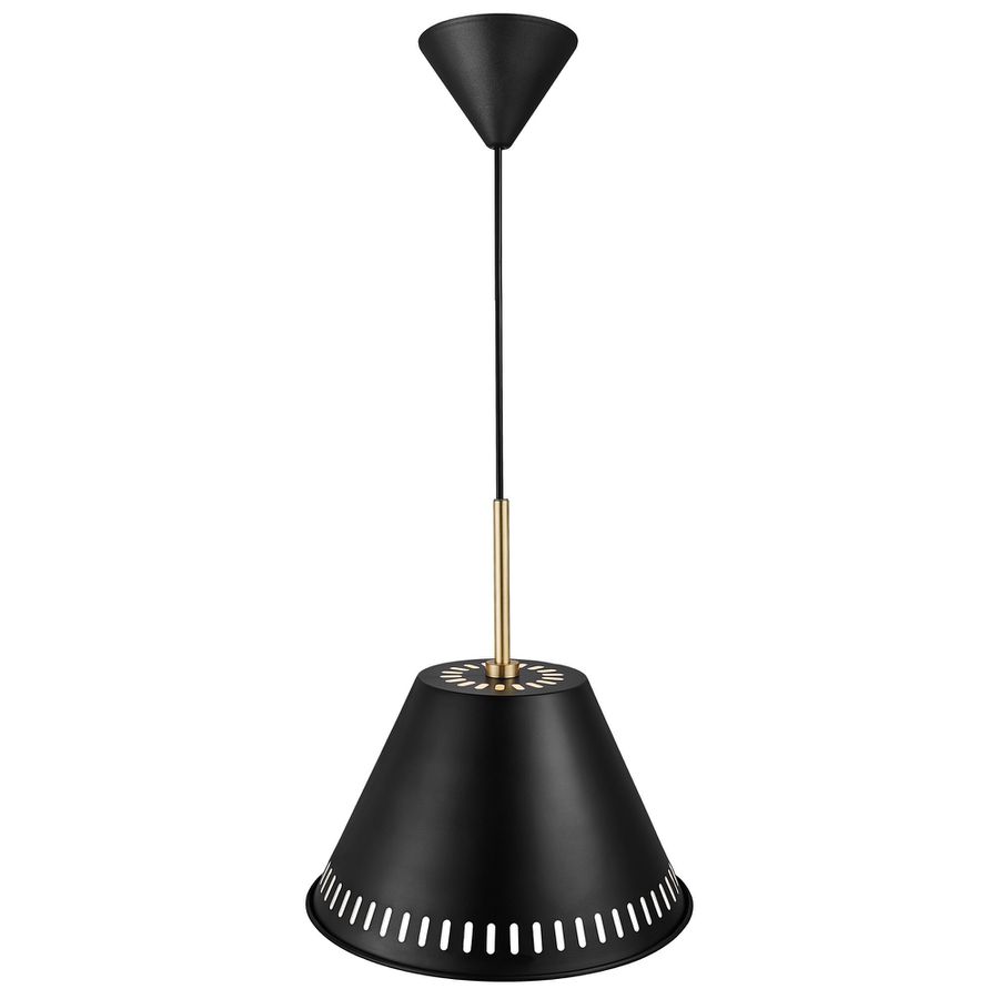 Pine, Pendelleuchte, Schwarz - E27, max. 40W, IP20