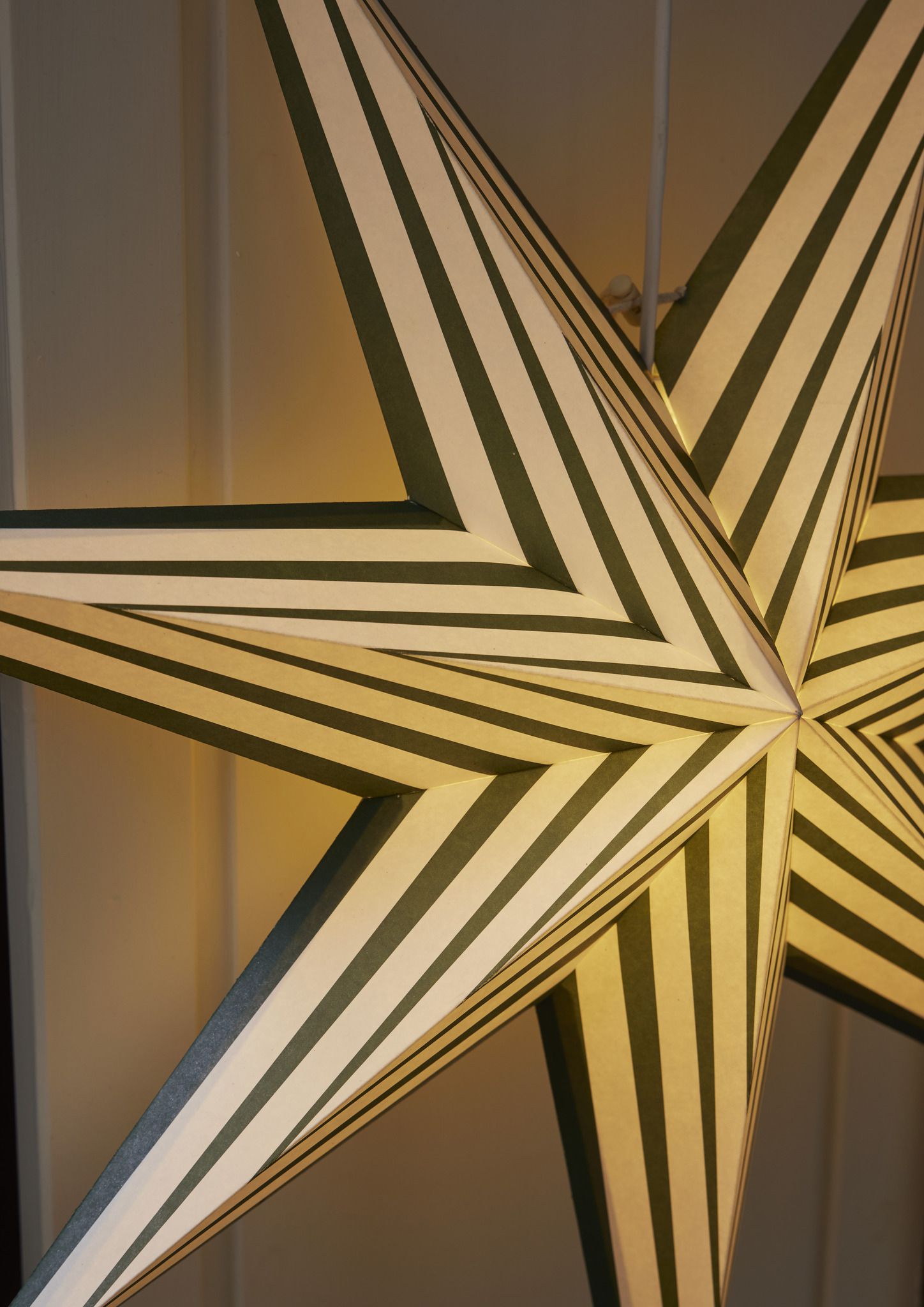 Paper Star Stripe - Indoor, , Weiss