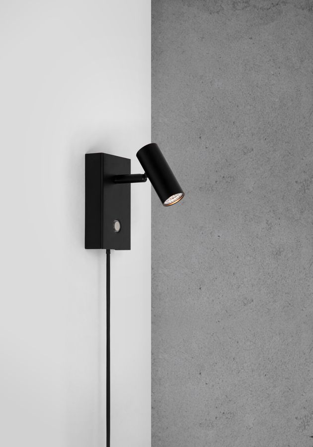 Omari, Wandleuchte, Schwarz - IP20, LED Modul