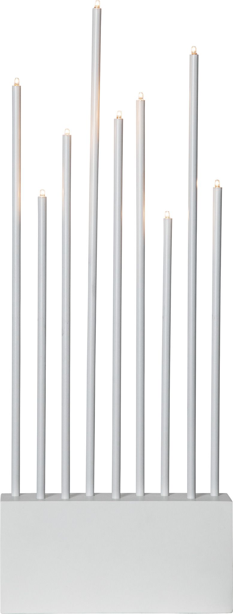 Kerzenständer BUZZ - IP20, weiss, 9 LED's Indoor