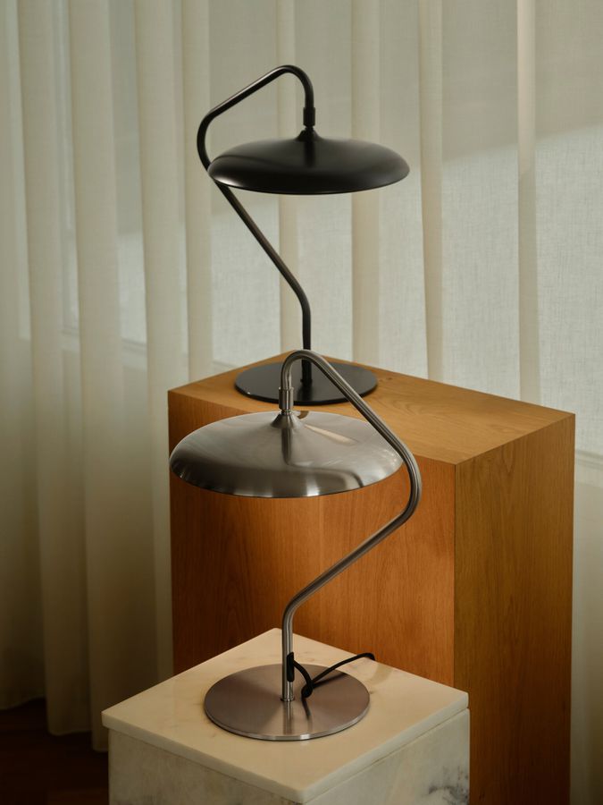 Tischleuchte Artist Schwarz - LED-Modul, 15W, 3000K, 1000Lm, IP20