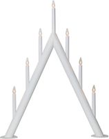 Kerzenleuchter Circum - IP20, Weiss, Warmweiss