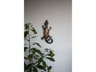 Solar Dekoration Gecko - Schwarz, Lichtfarbe Warmweiss