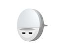 Nachtlicht LUNETTA USB White - 3lm, 3000K, 13W