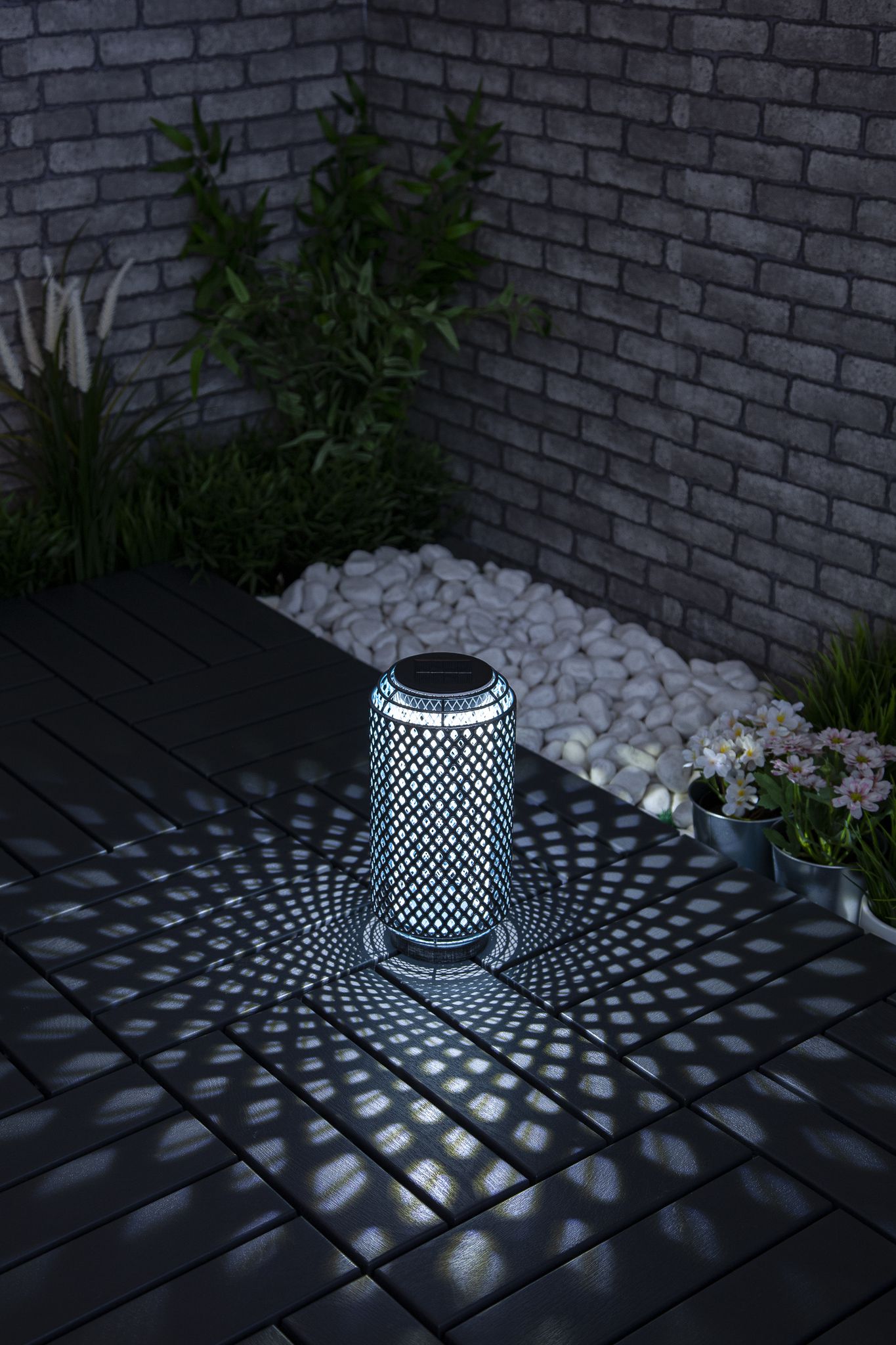 Solar Laterne ALHENA - Neutralweiss, IP44, 4000K