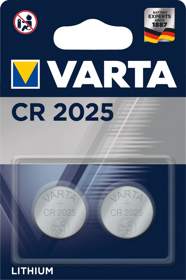 Electronics Batterie CR2025 2er Blister - 2er Blister
