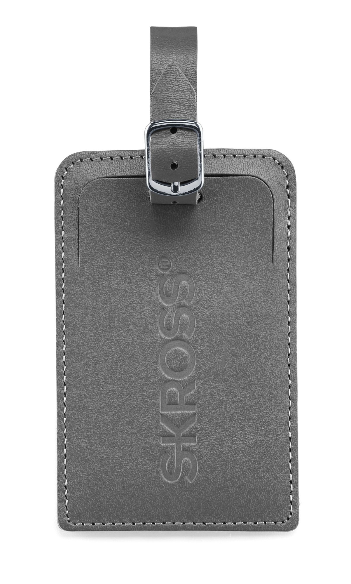 Gepäckanhänger, grau - Luggage Tag, silver/ grey