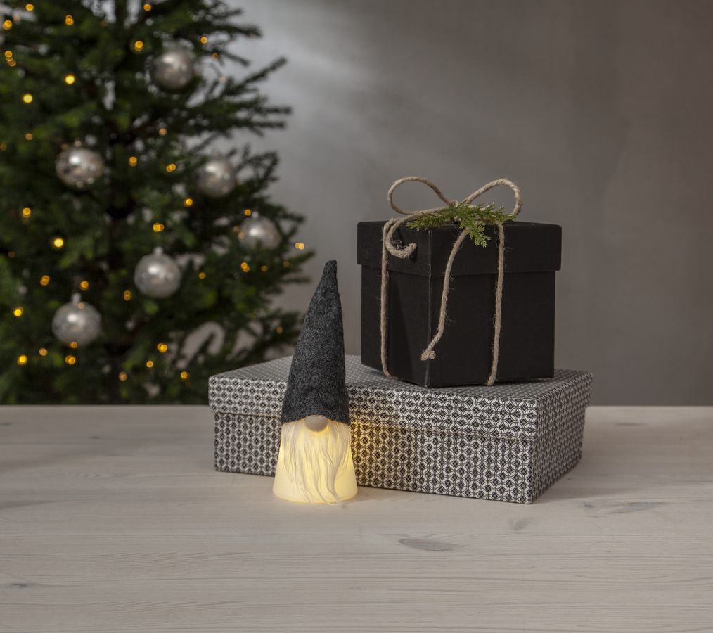 Figur Joylight - IP20, Schwarz, Warmweiss