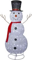 Outdoor Decoration Tecidy - IP44, Kaltweiss, Weiss