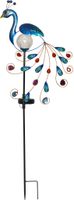 Solar Decoration Peacock - Multi, Lichtfarbe Warmweiss