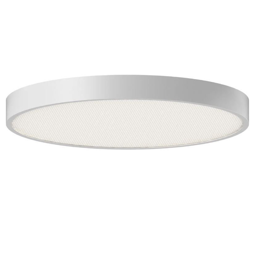 LED Anbauleuchte GAME 450 Down - 28W, 2400lm, 3000K , IP40, CRI 90, 90°, Weiss, DALI dimmbar, D=450mm, H=78mm