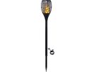 Solar Fackel Flame - Schwarz, Lichtfarbe Gelb