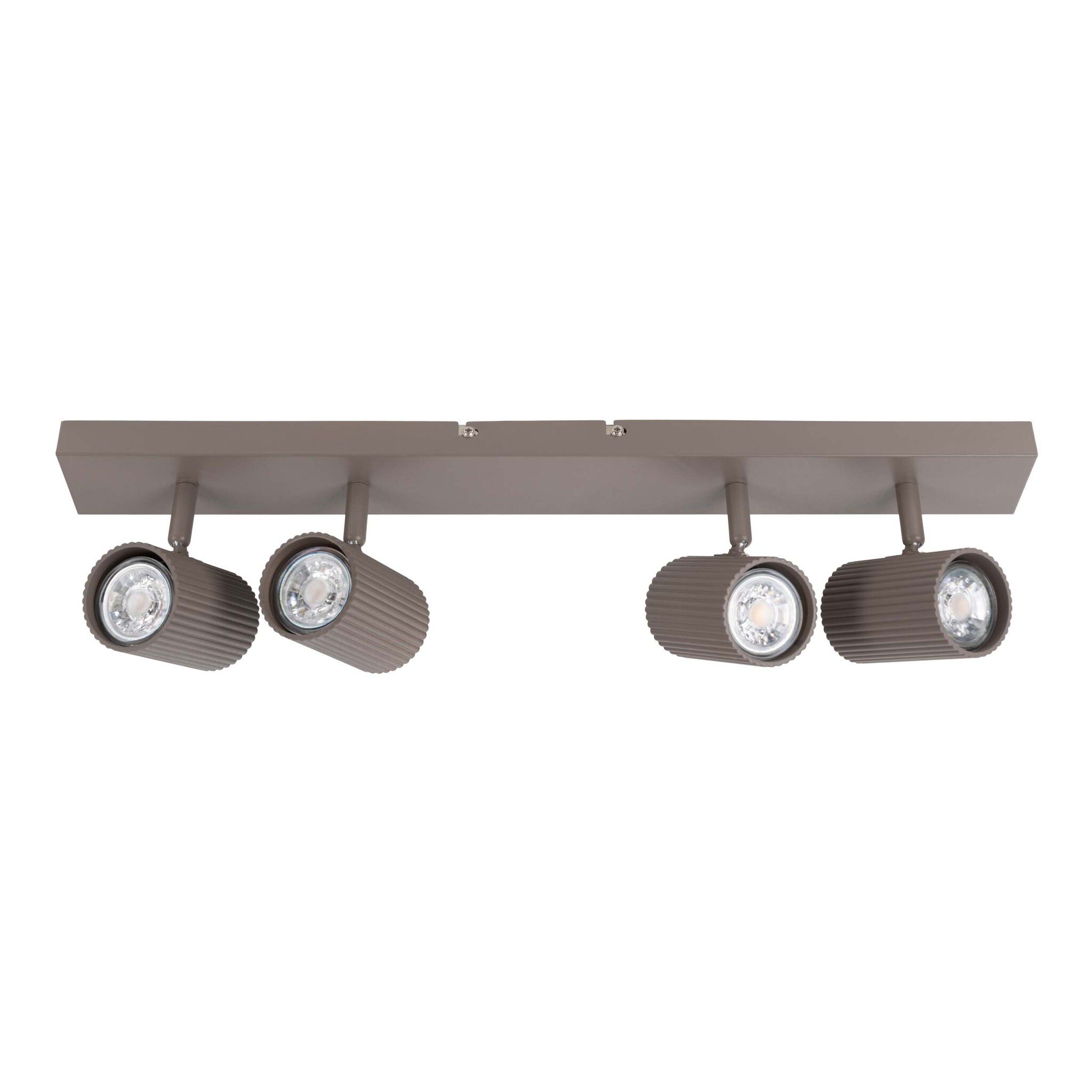 4er Spot-/Deckenleuchte  TINNIS  L: 56cm sand - IP20, GU10, Beige