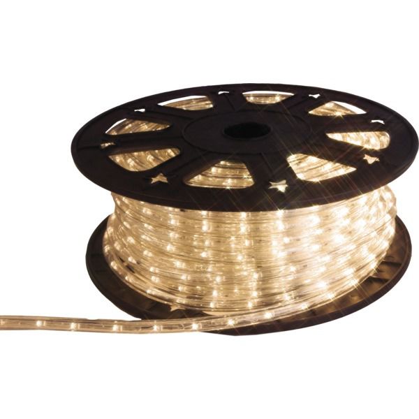 Lichtschlauch / LED Ropelight Rolle 44m, warmweiss, pro Meter kürzbar - pro Meter kürzbar, Preis pro Meter (nur als 44m Rolle bestellbar)