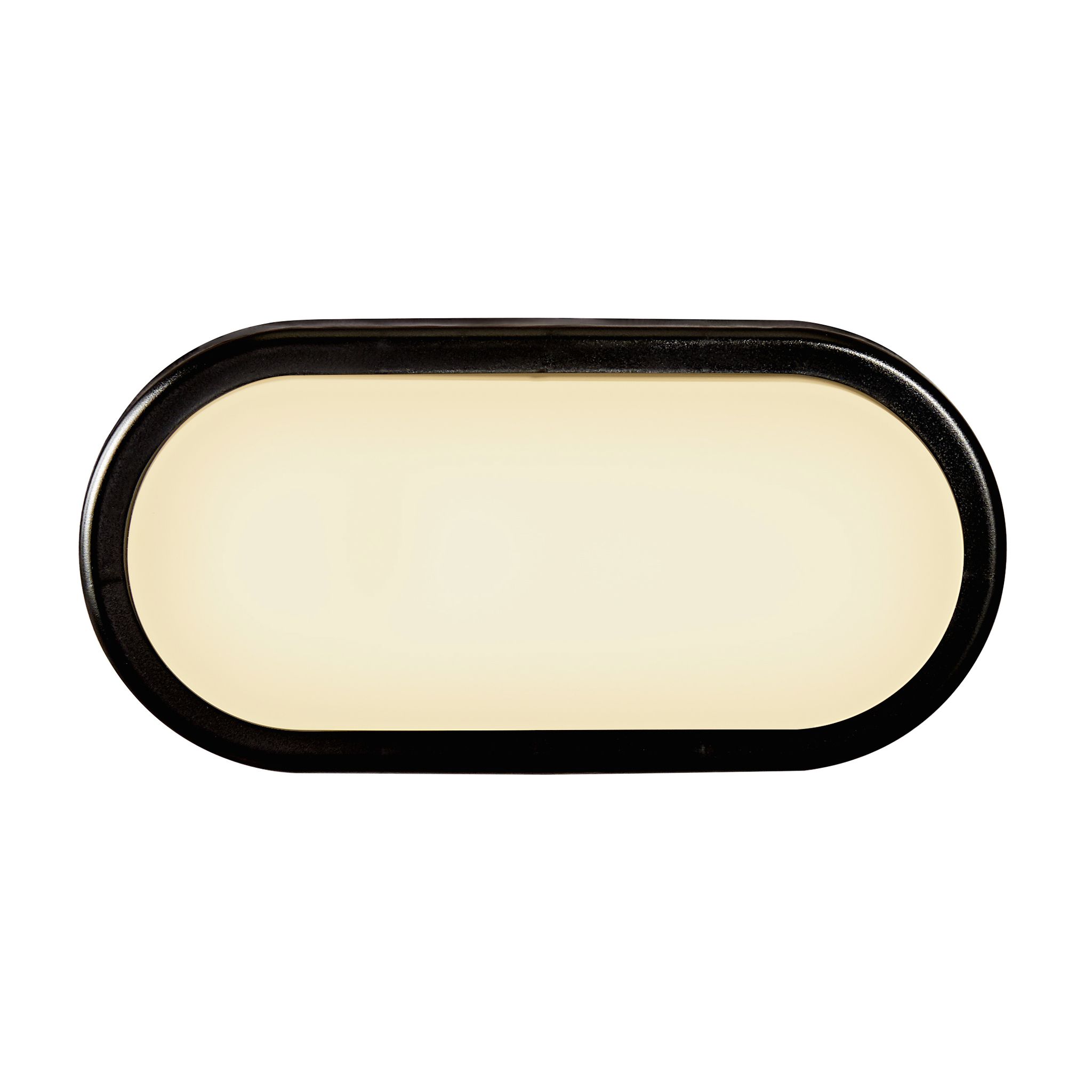 Cuba Energy Oval, Schwarz - LED Modul, 6.3W LED, IP54