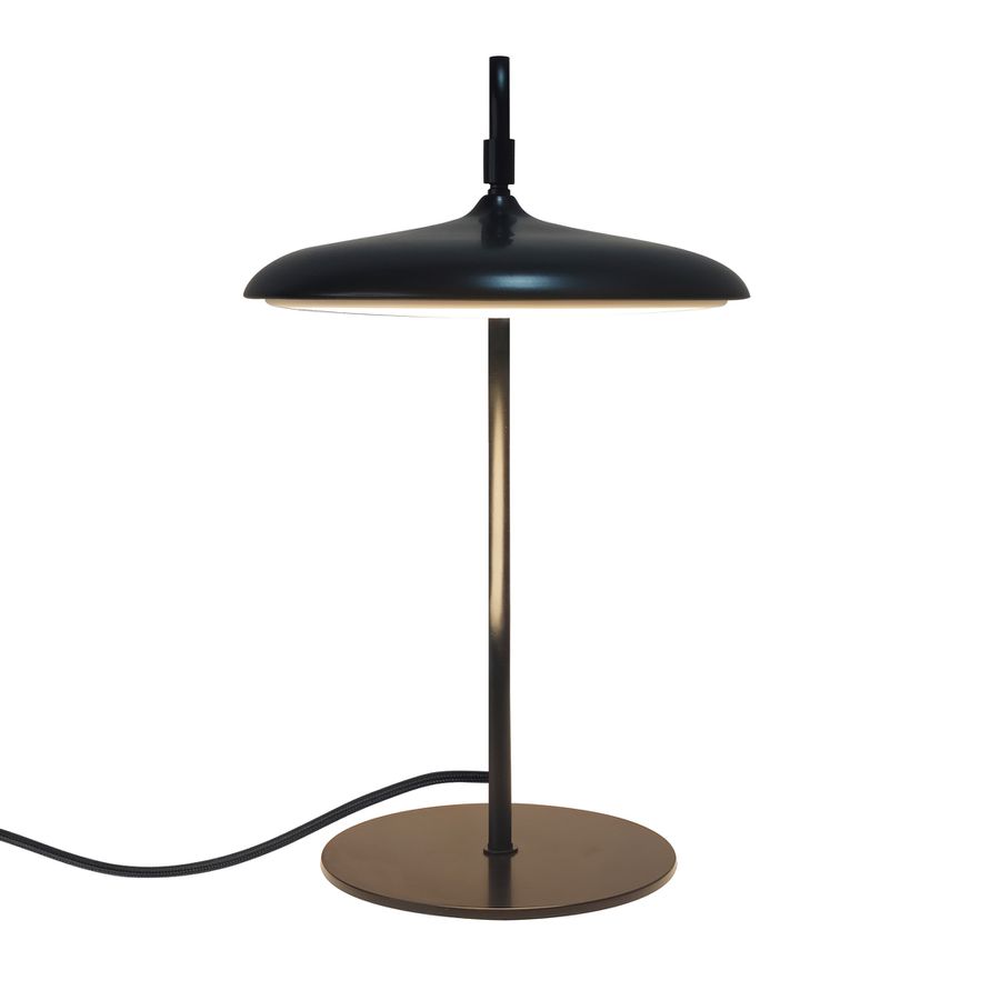 Tischleuchte Artist Schwarz - LED-Modul, 15W, 3000K, 1000Lm, IP20